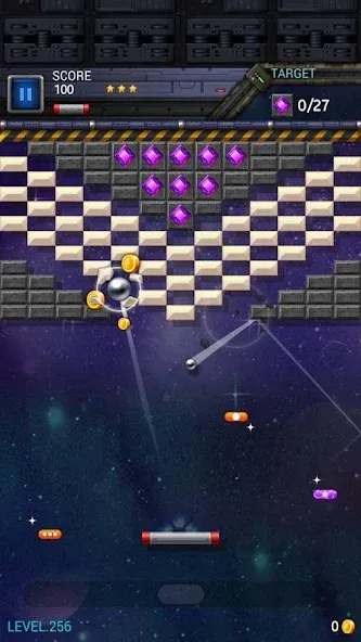 Скачать Brick Breaker Star: Space King Mod APK — Без рекламы и бесконечные жизни — скриншот 5 Скачать Brick Breaker Star: Space King Mod APK — Без рекламы и бесконечные жизни — скриншот 5