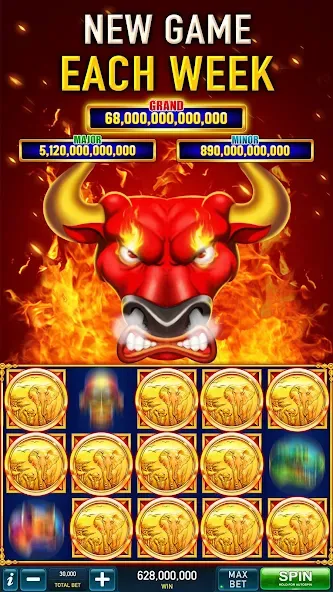 Скачать Slots Cash:Vegas Slot Machines Mod APK — Безлимитные монеты и джекпоты — скриншот 3