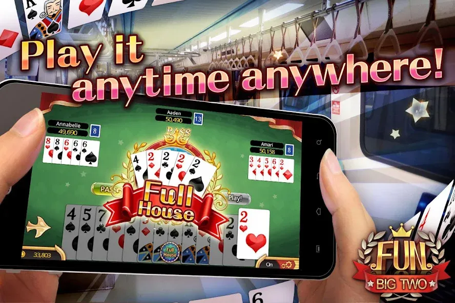 Скачать взлом Fun Big 2 Taiwan: Card Craze — Безлимитные монеты и бонусы — скриншот 3 Скачать взлом Fun Big 2 Taiwan: Card Craze — Безлимитные монеты и бонусы — скриншот 3