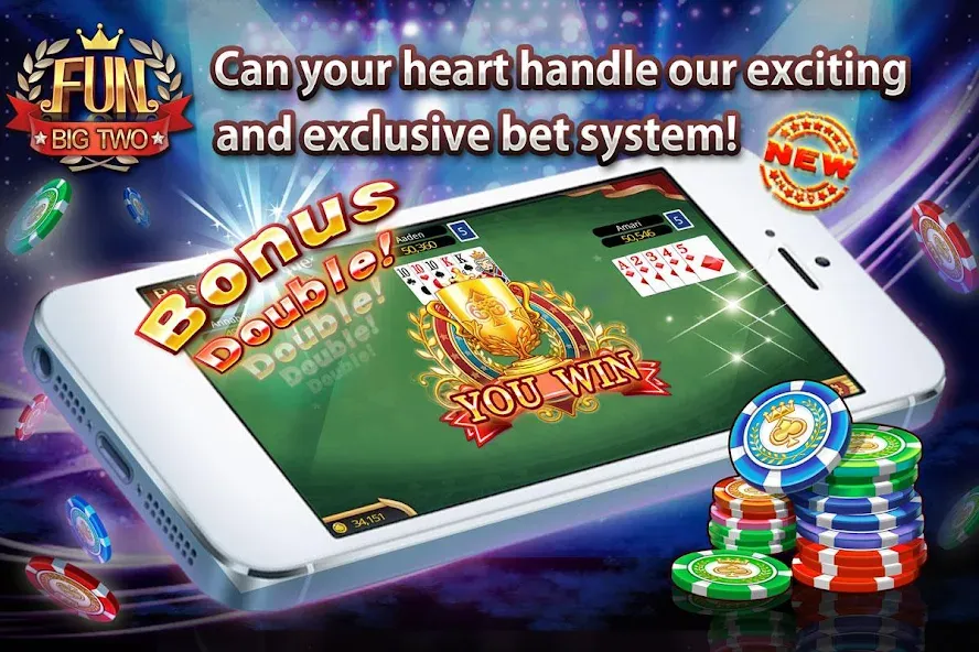 Скачать взлом Fun Big 2 Taiwan: Card Craze — Безлимитные монеты и бонусы — скриншот 4 Скачать взлом Fun Big 2 Taiwan: Card Craze — Безлимитные монеты и бонусы — скриншот 4