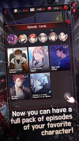 Скачать взлом Dangerous Fellows:Otome Dating — Безлимитные билеты и открыты все истории — скриншот 2 Скачать взлом Dangerous Fellows:Otome Dating — Безлимитные билеты и открыты все истории — скриншот 2