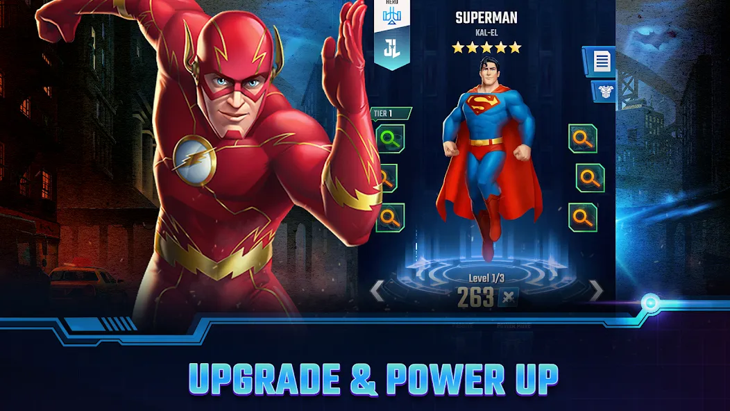 Мод DC Heroes & Villains: Match 3 — Безлимитные деньги и энергия, скачать APK — скриншот 5