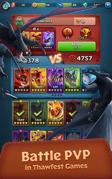 Dragons: Titan Uprising мод на Андроид: Безлимитные деньги и усиленные драконы — скриншот 3 Dragons: Titan Uprising мод на Андроид: Безлимитные деньги и усиленные драконы — скриншот 3