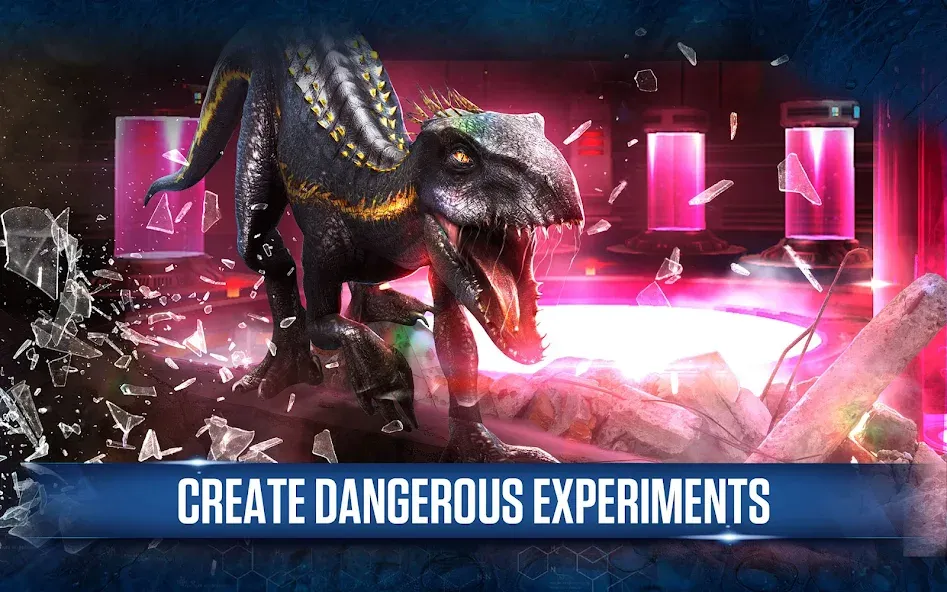 Скачать Jurassic World™: The Game Mod APK — Безлимитные деньги и динозавры — скриншот 5