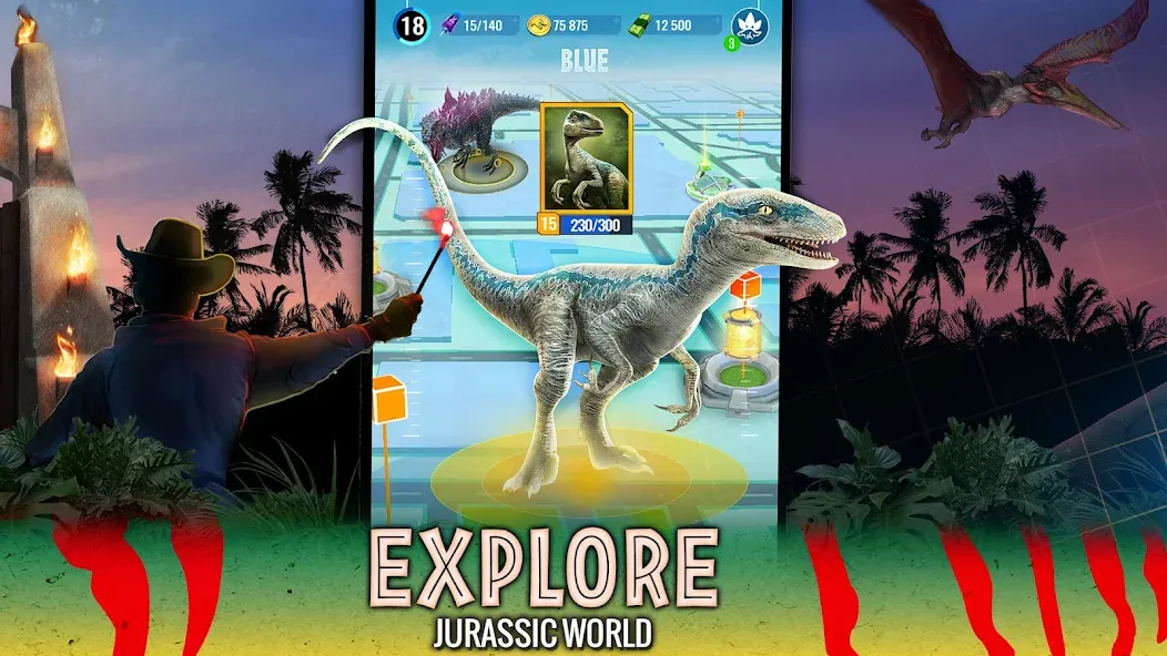 Мод Jurassic World Alive — Безлимитные ресурсы и открыты все динозавры, скачать APK — скриншот 2