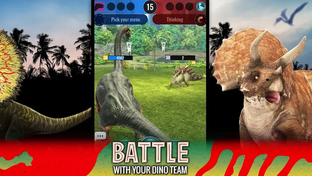 Мод Jurassic World Alive — Безлимитные ресурсы и открыты все динозавры, скачать APK — скриншот 5