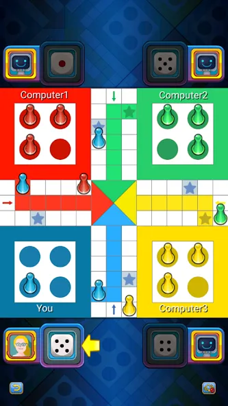 Скачать Ludo Master™ - Ludo Board Game на Андроид с модом — Безлимитные монеты и всё открыто — скриншот 2