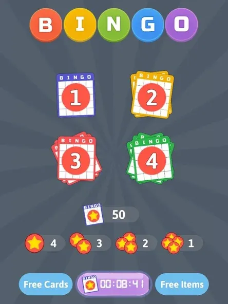 Bingo Mania - Light Bingo Game — взломанная версия, Безлимитные монеты и бонусы — скриншот 4
