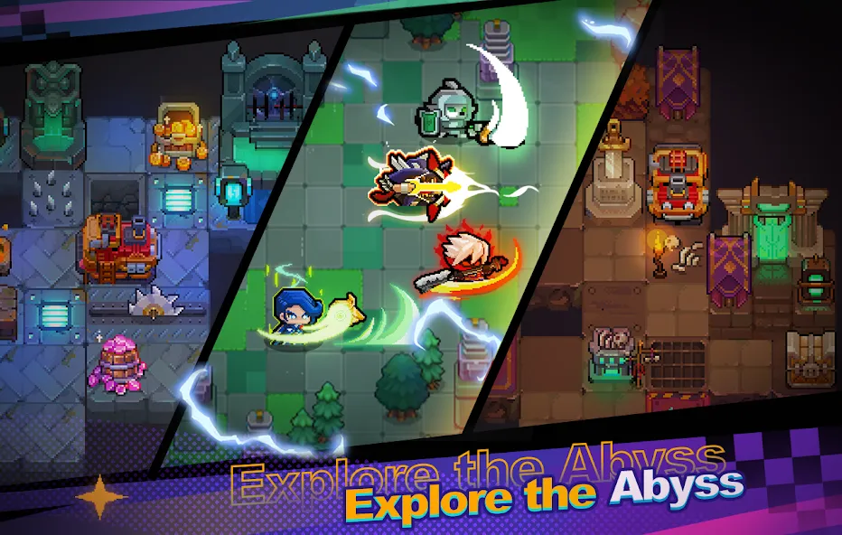 Скачать мод Abyss & War - Adventure, Arena — Много денег и усиленные герои — скриншот 3 Скачать мод Abyss & War - Adventure, Arena — Много денег и усиленные герои — скриншот 3