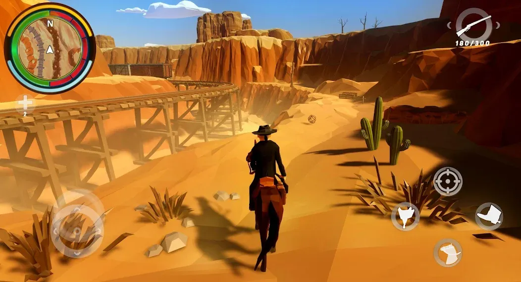 Скачать West Cowboy Western Polygon — Безлимитные деньги и все персонажи — скриншот 1 Скачать West Cowboy Western Polygon — Безлимитные деньги и все персонажи — скриншот 1