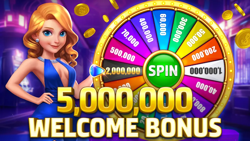 Скачать HighRoller Vegas: Casino Games бесплатно — Безлимитные монеты и фишки — скриншот 1 Скачать HighRoller Vegas: Casino Games бесплатно — Безлимитные монеты и фишки — скриншот 1