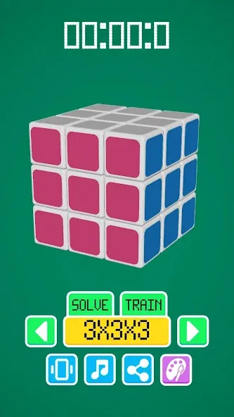 Magic Cube Solver взломанный APK — Подсказки доступны без ограничений — скриншот 1 Magic Cube Solver взломанный APK — Подсказки доступны без ограничений — скриншот 1