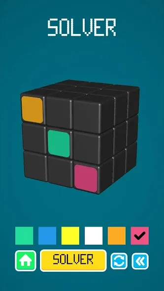Magic Cube Solver взломанный APK — Подсказки доступны без ограничений — скриншот 2 Magic Cube Solver взломанный APK — Подсказки доступны без ограничений — скриншот 2
