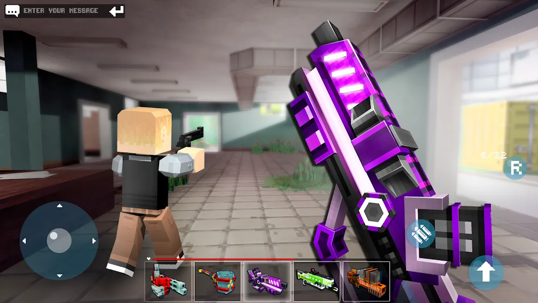 Mad GunS online shooting games — скачать мод: Безлимитные деньги и оружие — скриншот 4 Mad GunS online shooting games — скачать мод: Безлимитные деньги и оружие — скриншот 4