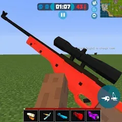 Mad GunS online shooting games — скачать мод: Безлимитные деньги и оружие