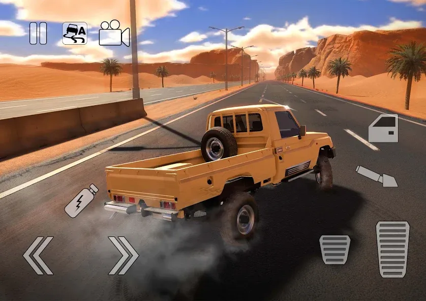Скачать Highway Drifter на Андроид с модом — Безлимитные деньги и топливо — скриншот 2 Скачать Highway Drifter на Андроид с модом — Безлимитные деньги и топливо — скриншот 2