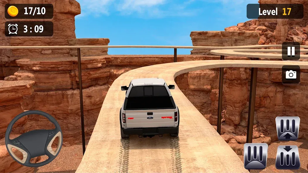 Скачать Mountain Driving: 4x4 Climb — Безлимитные деньги и топливо — скриншот 1