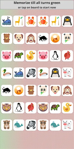 Picture Matching Memory Game — взломанная версия, Тренировка памяти без ограничений — скриншот 3 Picture Matching Memory Game — взломанная версия, Тренировка памяти без ограничений — скриншот 3