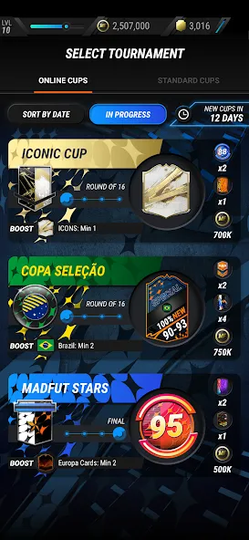 Скачать MADFUT 23 Mod APK — Безлимитные монеты и открытые наборы — скриншот 2