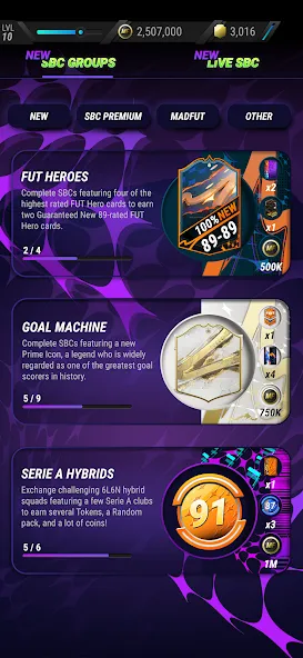 Скачать MADFUT 23 Mod APK — Безлимитные монеты и открытые наборы — скриншот 3