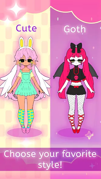 Скачать Moon's Closet dress up game последней версии — Открыты все наряды и аксессуары — скриншот 3 Скачать Moon's Closet dress up game последней версии — Открыты все наряды и аксессуары — скриншот 3