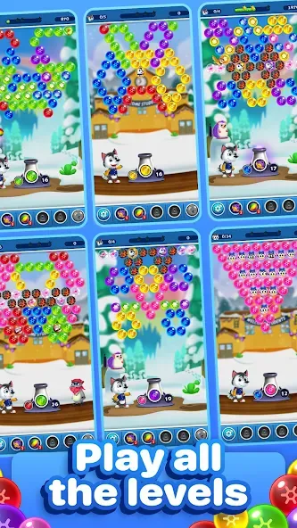 Bubble Pop Games: Shooter Cash на телефон — скачать мод: Безлимитные монеты и жизни — скриншот 4 Bubble Pop Games: Shooter Cash на телефон — скачать мод: Безлимитные монеты и жизни — скриншот 4