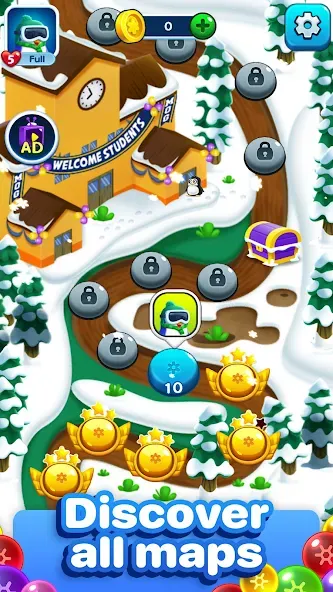 Bubble Pop Games: Shooter Cash на телефон — скачать мод: Безлимитные монеты и жизни — скриншот 5 Bubble Pop Games: Shooter Cash на телефон — скачать мод: Безлимитные монеты и жизни — скриншот 5