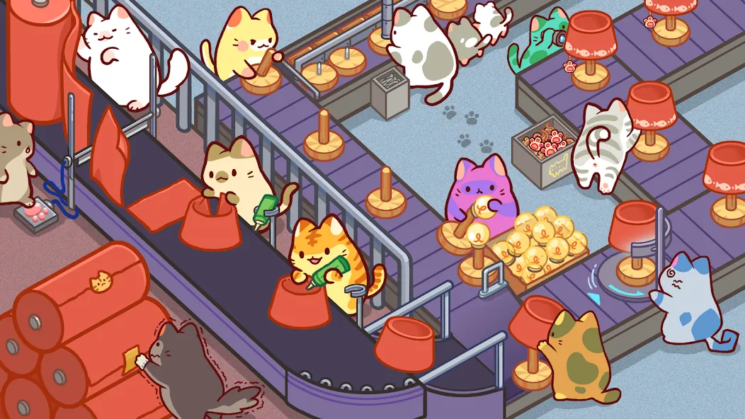 Скачать Kitty Cat Tycoon на Андроид с модом — Безлимитные деньги и ресурсы — скриншот 2 Скачать Kitty Cat Tycoon на Андроид с модом — Безлимитные деньги и ресурсы — скриншот 2