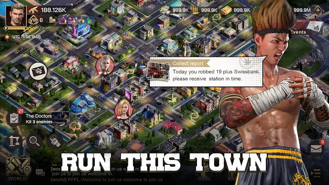 Mafia King взломанный APK — Безлимитные деньги и ресурсы — скриншот 3