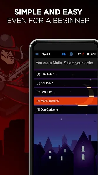 Mafia Online With Video Chat бесплатно на Андроид — мод: Безлимитные монеты и видеочат — скриншот 3 Mafia Online With Video Chat бесплатно на Андроид — мод: Безлимитные монеты и видеочат — скриншот 3