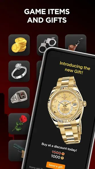 Mafia Online With Video Chat бесплатно на Андроид — мод: Безлимитные монеты и видеочат — скриншот 5 Mafia Online With Video Chat бесплатно на Андроид — мод: Безлимитные монеты и видеочат — скриншот 5