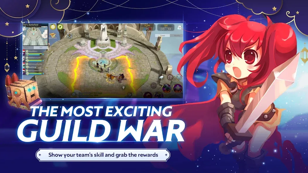 Мод Luna Fantasia: Sword & Magic — Безлимитные ресурсы и усиленные персонажи, скачать APK — скриншот 3 Мод Luna Fantasia: Sword & Magic — Безлимитные ресурсы и усиленные персонажи, скачать APK — скриншот 3