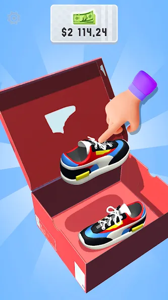 Sneaker Art! - Coloring Games взломанный APK — Открыты все кроссовки и уровни — скриншот 2 Sneaker Art! - Coloring Games взломанный APK — Открыты все кроссовки и уровни — скриншот 2