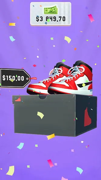 Sneaker Art! - Coloring Games взломанный APK — Открыты все кроссовки и уровни — скриншот 5 Sneaker Art! - Coloring Games взломанный APK — Открыты все кроссовки и уровни — скриншот 5