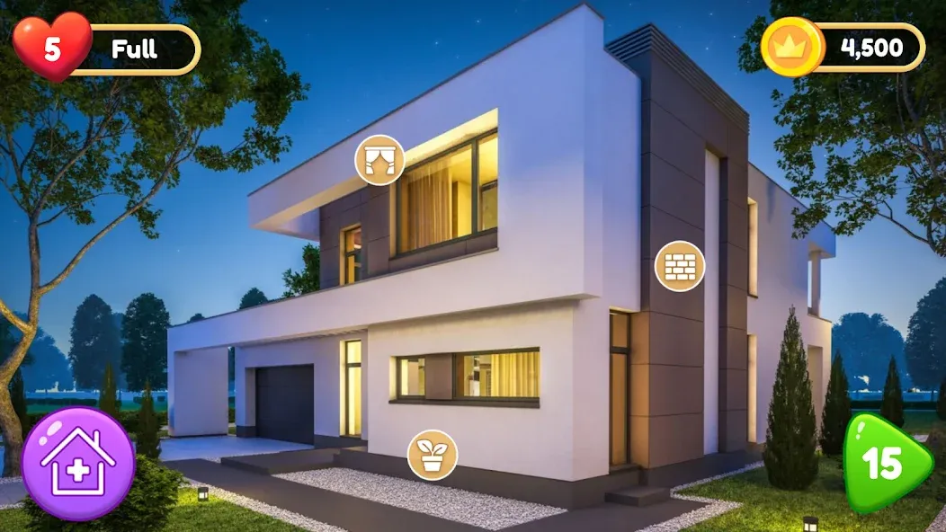 Мод Home Renovation Games 2023 — Безлимитные деньги и все уровни, скачать APK — скриншот 1 Мод Home Renovation Games 2023 — Безлимитные деньги и все уровни, скачать APK — скриншот 1