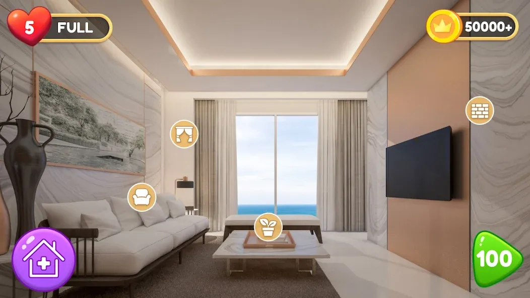 Мод Home Renovation Games 2023 — Безлимитные деньги и все уровни, скачать APK — скриншот 3 Мод Home Renovation Games 2023 — Безлимитные деньги и все уровни, скачать APK — скриншот 3
