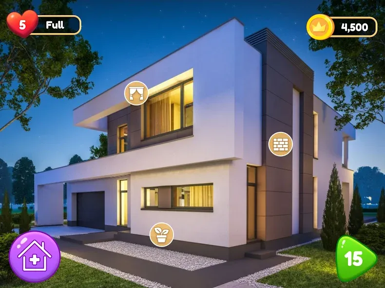 Мод Home Renovation Games 2023 — Безлимитные деньги и все уровни, скачать APK — скриншот 4 Мод Home Renovation Games 2023 — Безлимитные деньги и все уровни, скачать APK — скриншот 4