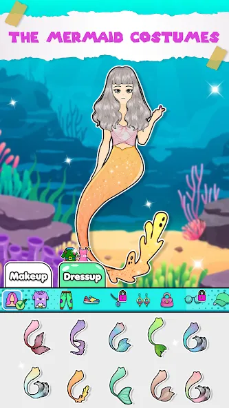 Скачать Paper Doll Dress up Games последней версии — Все наряды и аксессуары открыты — скриншот 5