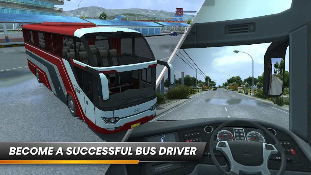 Bus Simulator Indonesia взлом APK — Безлимитные деньги и топливо — скриншот 1