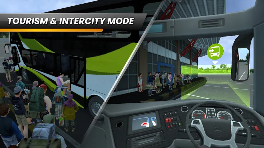 Bus Simulator Indonesia взлом APK — Безлимитные деньги и топливо — скриншот 4