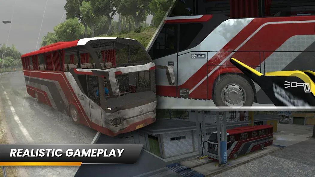 Bus Simulator Indonesia взлом APK — Безлимитные деньги и топливо — скриншот 5