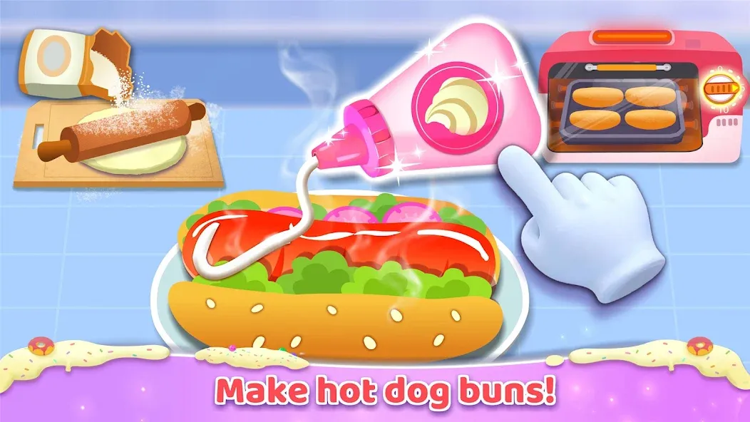 Little Panda: Sweet Bakery взлом APK — Безлимитные монеты и все рецепты открыты — скриншот 4 Little Panda: Sweet Bakery взлом APK — Безлимитные монеты и все рецепты открыты — скриншот 4