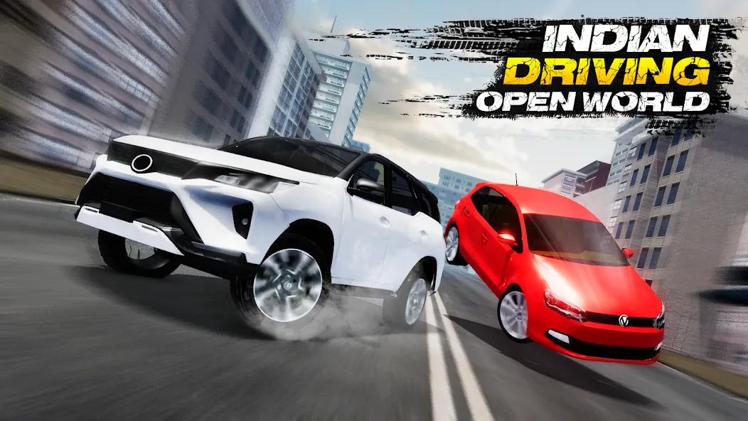 Indian Driving Open World — Открытый мир и безлимитные деньги, скачать мод APK — скриншот 1