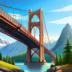 Скачать Bridgezz: Bridge Construction мод — Безлимитные деньги и все уровни