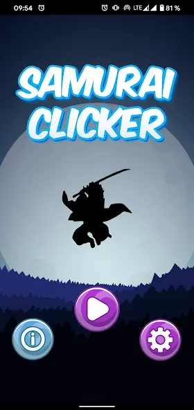 Samurai Clicker MOD APK скачать на Андроид — Безлимитные монеты и энергия — скриншот 1 Samurai Clicker MOD APK скачать на Андроид — Безлимитные монеты и энергия — скриншот 1
