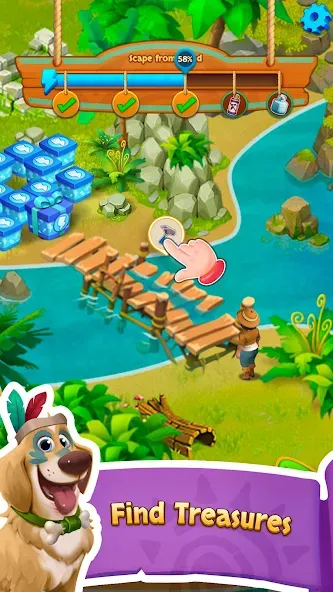 Скачать Island Adventure Jungle Blast — Безлимитные монеты и все уровни открыты — скриншот 3 Скачать Island Adventure Jungle Blast — Безлимитные монеты и все уровни открыты — скриншот 3