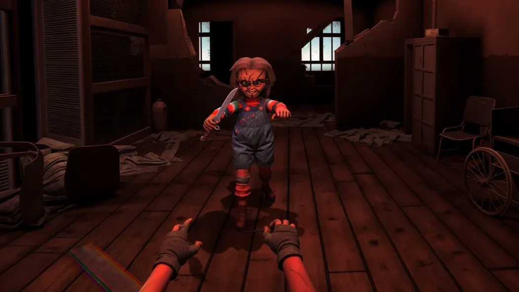 Scary Doll Evil Haunted House взлом APK — Безлимитные деньги и все уровни — скриншот 2