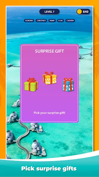 Word Surf - Word Game (Мод: Безлимитные подсказки и открыты все уровни) — скачать на Андроид — скриншот 4 Word Surf - Word Game (Мод: Безлимитные подсказки и открыты все уровни) — скачать на Андроид — скриншот 4