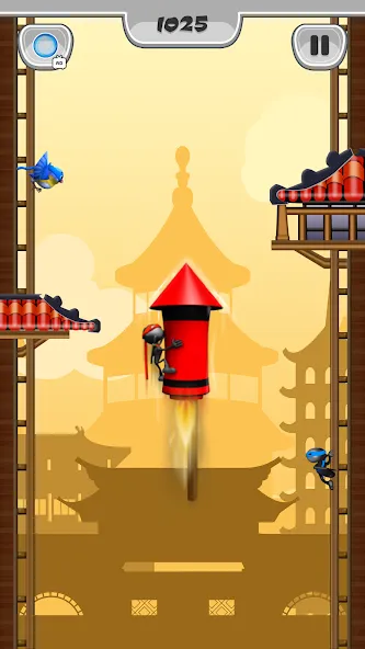 NinJump - Deluxe Run (Мод: Безлимитные монеты и усиленный прыжок) — скачать на Андроид — скриншот 2 NinJump - Deluxe Run (Мод: Безлимитные монеты и усиленный прыжок) — скачать на Андроид — скриншот 2