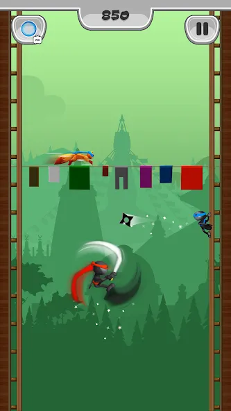 NinJump - Deluxe Run (Мод: Безлимитные монеты и усиленный прыжок) — скачать на Андроид — скриншот 5 NinJump - Deluxe Run (Мод: Безлимитные монеты и усиленный прыжок) — скачать на Андроид — скриншот 5
